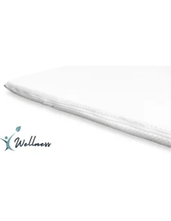 TOPPER Wellness Per Materasso Correttore in MEMORY FOAM HD spessore 5 cm. Anallergico e Sfoderabile Made in Italy