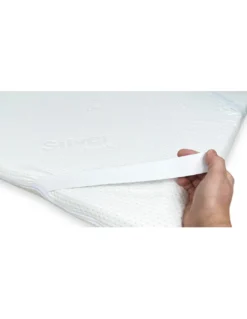 TOPPER Wellness Per Materasso Correttore in MEMORY FOAM HD spessore 5 cm. Anallergico e Sfoderabile Made in Italy