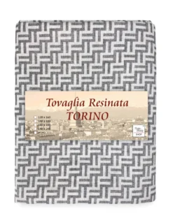 TOVAGLIA antimacchia RESINATA TORINO Fashion grigio