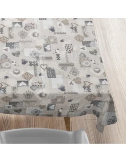 TOVAGLIA antimacchia RESINATA TORINO Tirolese SHABBY Beige