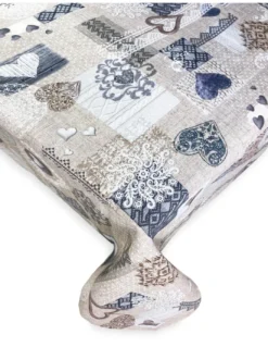 TOVAGLIA antimacchia RESINATA TORINO Tirolese SHABBY Beige