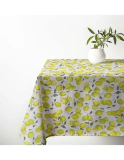 TOVAGLIA DORY SORRENTO limone LIMONI GIALLO in cotone