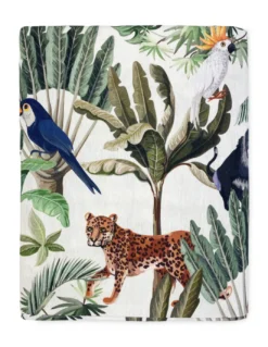 TOVAGLIA in COTONE disegno GIUNGLA made in Italy