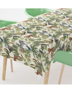 TOVAGLIA in COTONE disegno GIUNGLA made in Italy