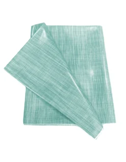 Tovaglia LIMA Acqua Marina – Tela Cerata Plastificata PVC Lavabile Antiscivolo – Made in Italy