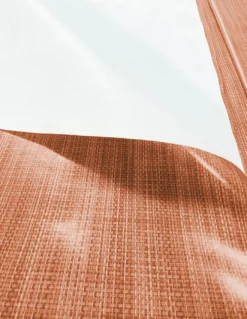 Tovaglia LIMA Arancio – Tela Cerata Plastificata PVC Lavabile Antiscivolo Effetto Lino – Made in Italy