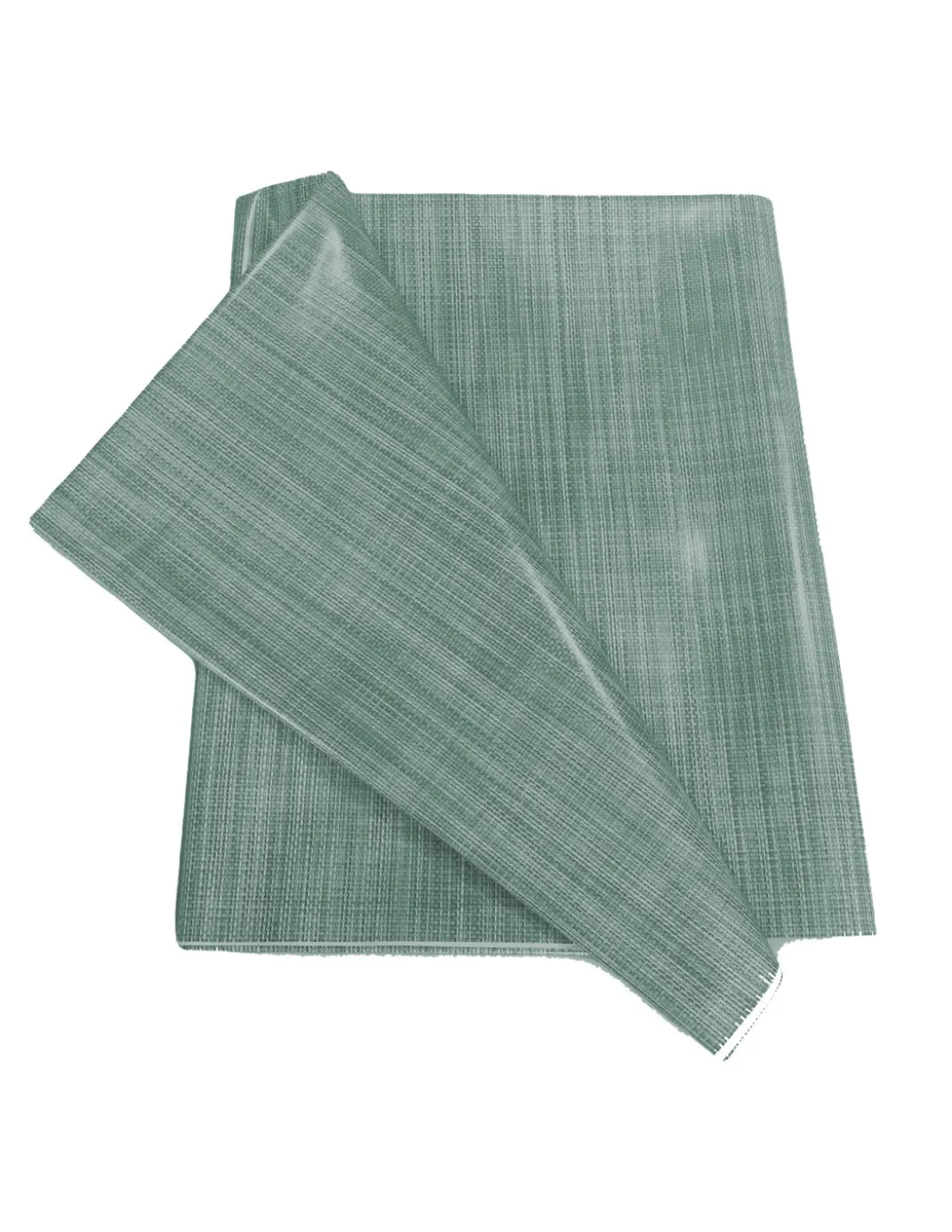 Tovaglia LIMA Verde Scuro – Tela Cerata Plastificata PVC Lavabile Antiscivolo Effetto Lino – Made in Italy