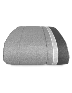 TRAPUNTA FIOCCO © Puntinato GRIGIO PIUMONE invernale made in Italy