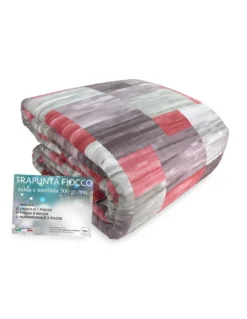 TRAPUNTA FIOCCO © QUADRI Rossi Piumone Invernale made in Italy
