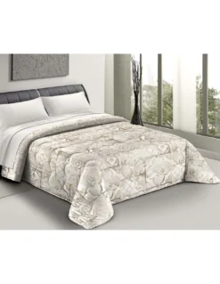 TRAPUNTA FIOCCO © SORRENTO Beige Piumone Invernale made in Italy