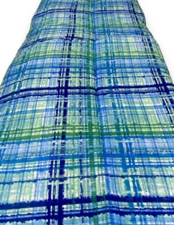 Trapunta Invernale Tirolese Texture Blu - Piumone Caldo Microfibra Anallergica 300gr - Made in Italy