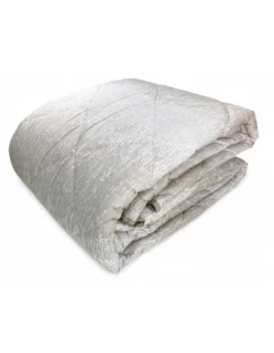 Trapunta Kot Bollicine Beige - Copriletto Invernale in Puro Cotone - Made in Italy, Imbottitura Anallergica