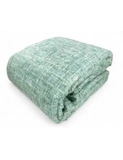 Trapunta Kot Coco Verde - Copriletto Invernale in Puro Cotone - Made in Italy, Imbottitura Anallergica