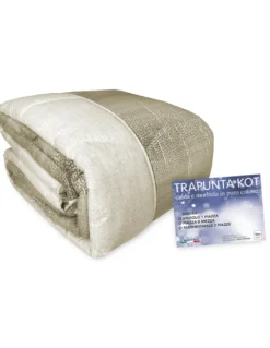 TRAPUNTA KOT © dis. BOY beige MADE in ITALY puro COTONE