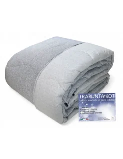 TRAPUNTA KOT © dis. BOY grigio MADE IN ITALY puro COTONE