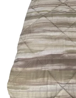 Trapunta Kot Pennellato Beige - Copriletto Invernale in Puro Cotone - Made in Italy, Imbottitura Anallergica