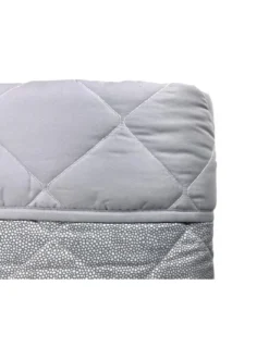 Trapuntino Fiocco – Copriletto Trapuntato Boy Grigio – Mezza Stagione, Microfibra Morbida – Made in Italy