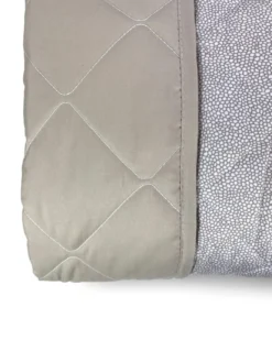 Trapuntino Fiocco – Copriletto Trapuntato Boy Beige – Mezza Stagione, Microfibra Morbida – Made in Italy