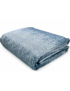Trapuntino Leggero Kot Bollicine Ottanio - Quilt Primaverile Estivo - Cotone 100% - Anallergico - Made in Italy