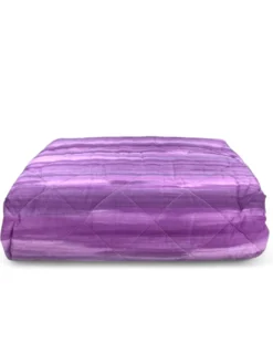 Trapuntino Leggero Kot Pennellato Lilla - Quilt Primaverile Estivo - Cotone 100% - Anallergico - Made in Italy