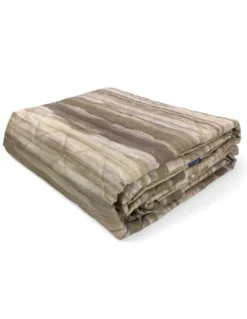 Trapuntino leggero Kot Pennellato Beige - Quilt Primaverile Estivo - Cotone 100% - Anallergico - Made in Italy