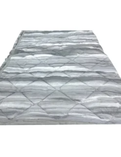 Trapuntino Leggero Kot Pennellato Grigio - Quilt Primaverile Estivo - Cotone 100% - Anallergico - Made in Italy