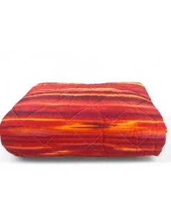 Trapuntino Leggero Kot Pennellato Bordeaux - Quilt Primaverile Estivo - Cotone 100% - Anallergico - Made in Italy