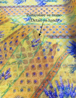 Zanzariera a Metro Lavanda Provenzale, Rete Rombo, 150 cm Altezza, Protezione Anti Insetti, Facile Installazione, Made in Italy