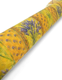 Zanzariera a Metro Lavanda Provenzale, Rete Rombo, 150 cm Altezza, Protezione Anti Insetti, Facile Installazione, Made in Italy