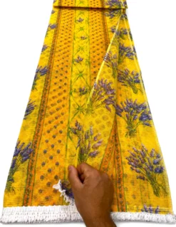 Zanzariera finestra a tenda da esterno Retone, tenda zanzariera porta finestra con anelli da giardino, colore Lavanda Provenzale